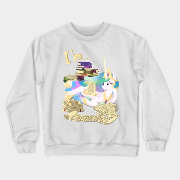 I'm... Celestia Crewneck Sweatshirt by Stinkehund